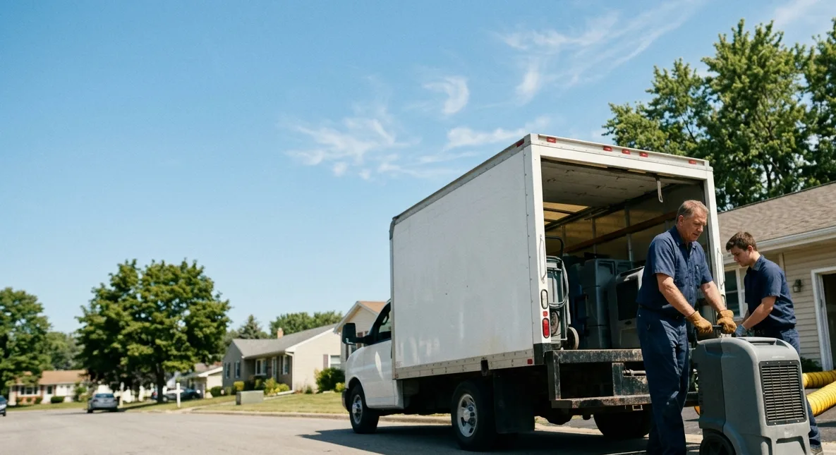 Water Damage Cleanup in Perrysville, OH near me
